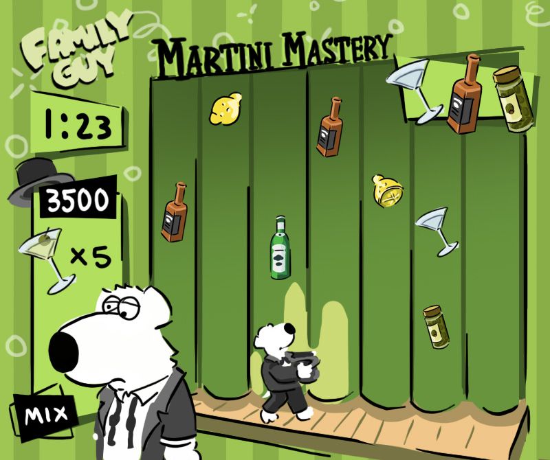 Family Guy Mini-Games Sketches