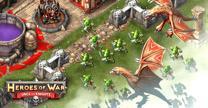 Heroes of War Key Art